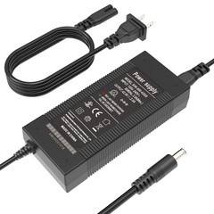 EVAPLUS UL Certified 42V 2A Fast Charger with 5 Type Plugs for 36V Lithium Ba…