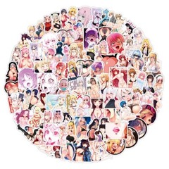 100 Pack Adult Sticker Bomb Vinyl Skateboard Guitar Luggage Sexy Girls Decal Lot