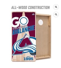 YouTheFan NHL Colorado Avalanche 2′ x 4′ Cornhole Board – No Bags – Brand New