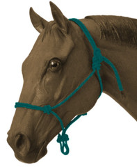 Horse Rope Halter With 7 Ft Lead Rope, Handmade Horse Halter, Free Shipping