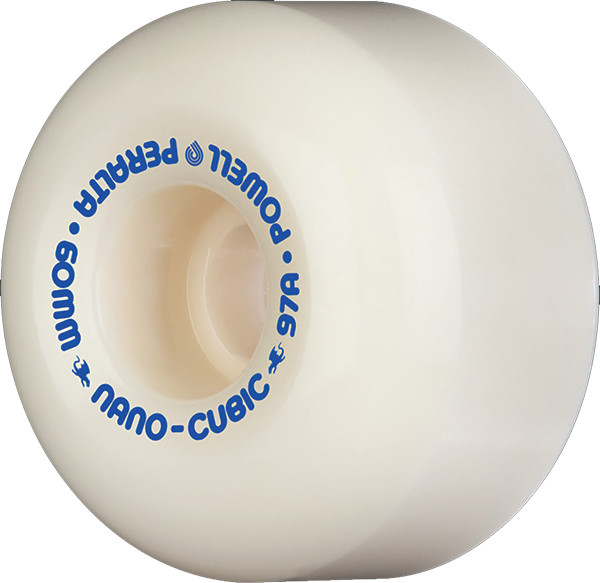 Powell Peralta Dragon Formula Nano Cubic White 60mm 97a Skateboard Wheels