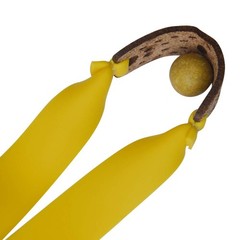16pcs 0.75mm Slingshot Rubber Bands Replacement Flat Hunting 16pcs, yellow
