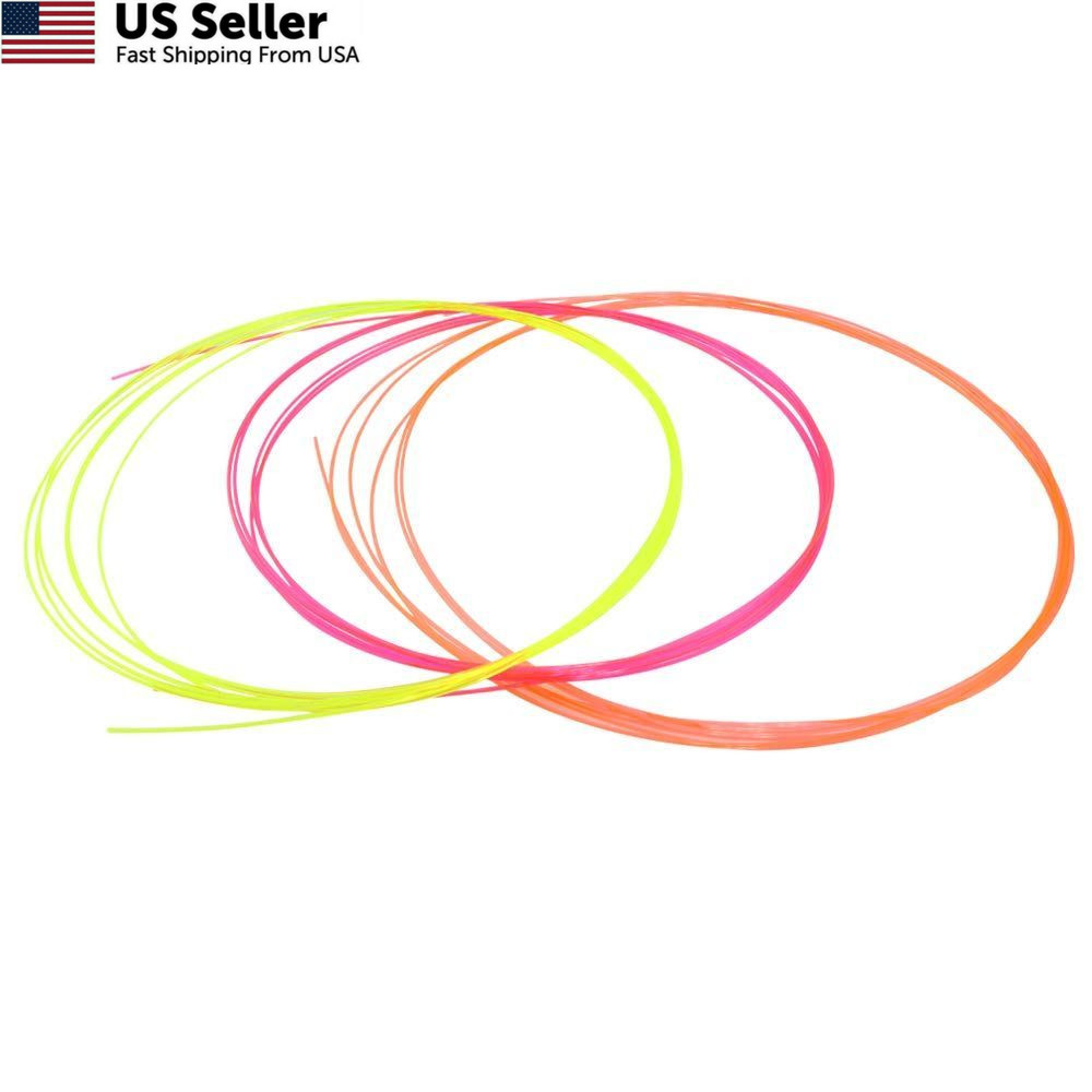 AKEPO Fiber Optic Sight Replacement φ 0.019″(0.5mm)*L 7.87″, Green,Orange,Red