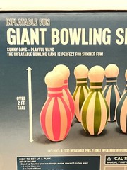 Inflatable Giant Bowling Set