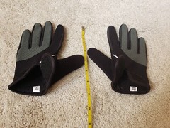 Lightweight Climbing Gloves Zipline Black XXS L 7″ W 3.5″ New Thumb Index Tip