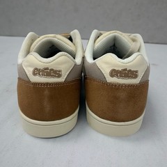 Etnies»Snake» Skate Shoes Brown Tan Grey Suede Canvas Sneakers M8/W9.5 NWB