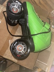 Roller Derby Elite Stomp5 Roller Skates Speed Men’s 4 Women’s 5 Neon LIME Green