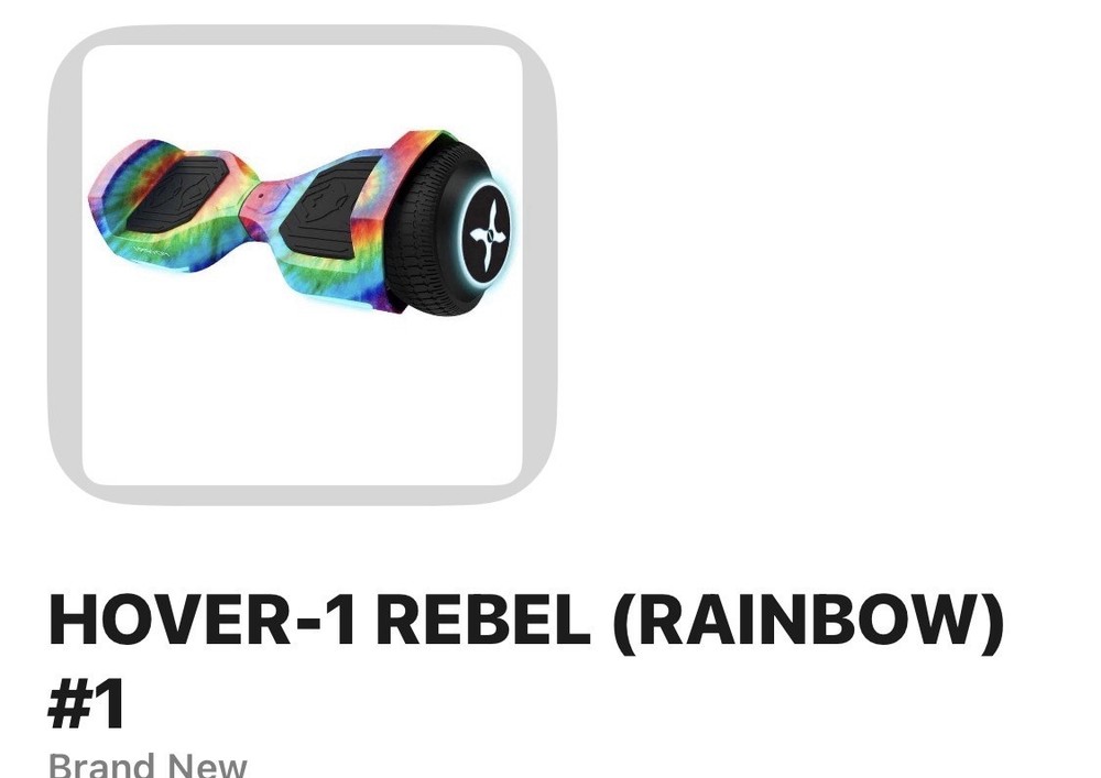 Hover-1 Rebel Self Balancing Scooter Multicolor