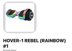 Hover-1 Rebel Self Balancing Scooter Multicolor