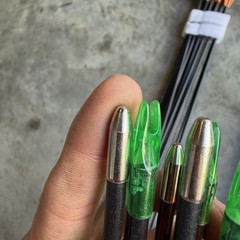 300-Pcs Archery Arrows 29” x 1/4” Field Point Mixed Bulk Lot