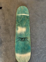Anti Hero Grant Taylor Skateboard Deck Yellow Blue Graphic