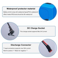 36V Ebike Battery 100W-600W 36V 10Ah electric bicycle Lithium Li-ion Battery 30A