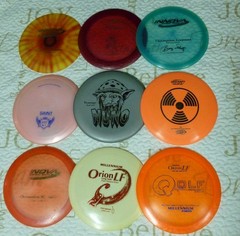 Disc Golf Lot of 9; mostly Innova, see description