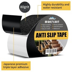 Elite Anti-Slip Grip Tape – Strong Adhesion, Waterproof 2»x36ft, Indoor/Outdoor