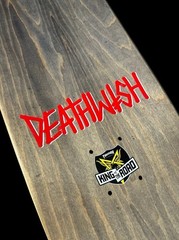 RARE SIGNED Lizard King Deathwish Skateboard Deck Thrasher King Of The Road NEW