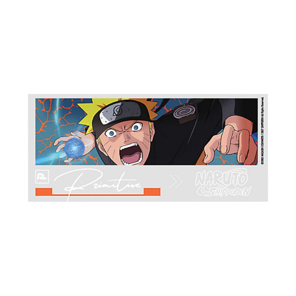 Primitive x Naruto «Combat» Adhesive Decal (Clear) Sticker Collectible