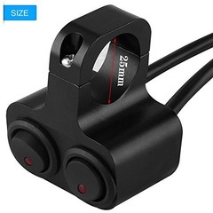 Motorcycle Handlebar Switch – CNC Aluminum Alloy Motorcycle Handlebar 1inch