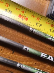 Easton Axis N-Fused 340 with 2″ Blazer Vane (Pk 6) 30″ With Brass HIT Inserts
