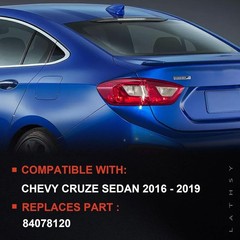 Tail Light Outer Compatible With 2016-2019 Chevy Cruze Sedan Outer Driver Left