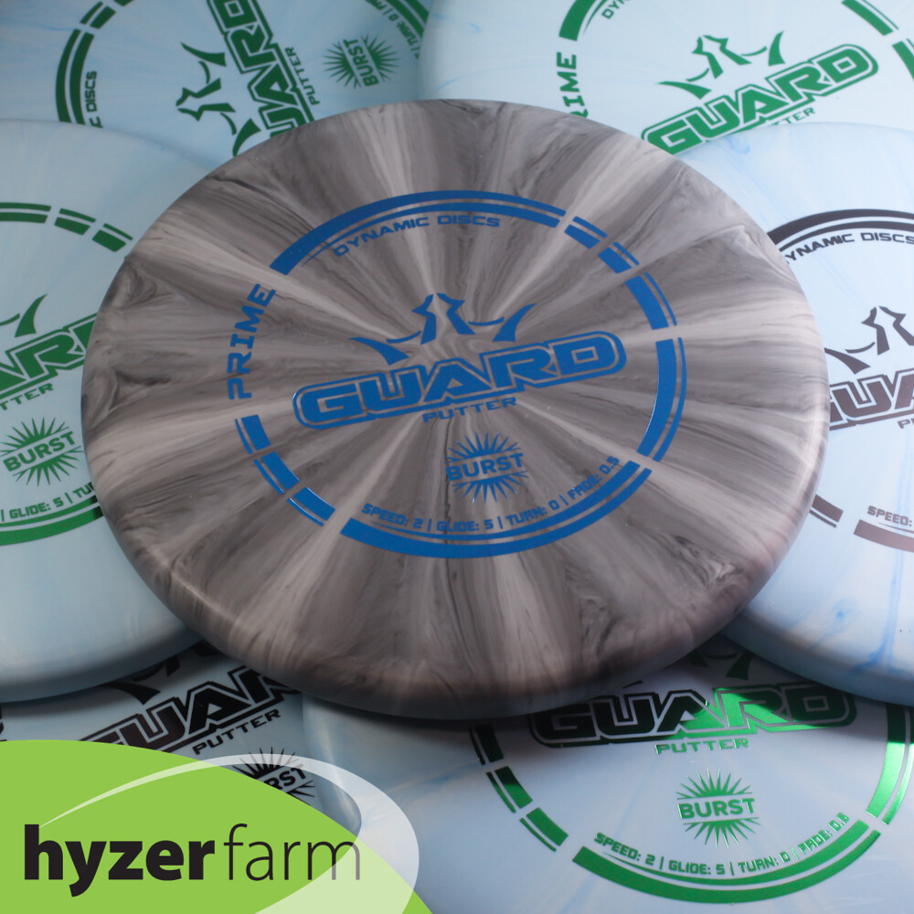 Dynamic Discs PRIME BURST GUARD *pick your color* Hyzer Farm disc golf putter