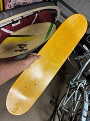 101 Sal Barbier Pollution Graffiti Slick Prime Wood 8x31in. 90’s Skateboard Deck