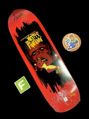 RARE Acme De Notte Fantami Shaped Skateboard Deck In Shrink