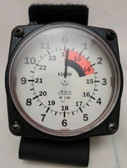 Alti-2 MA2-30 Black Military Sky Diving Aneroid Altimeter For Wrist 24k Feet