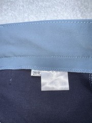 Ovation Riding Tights Pants Womens 28R Blue Mid Waisted 27.5” Inseam Full Seat