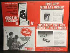 Accessories for your Crosman airgun, registration info, & Copperhead 2 Brochures