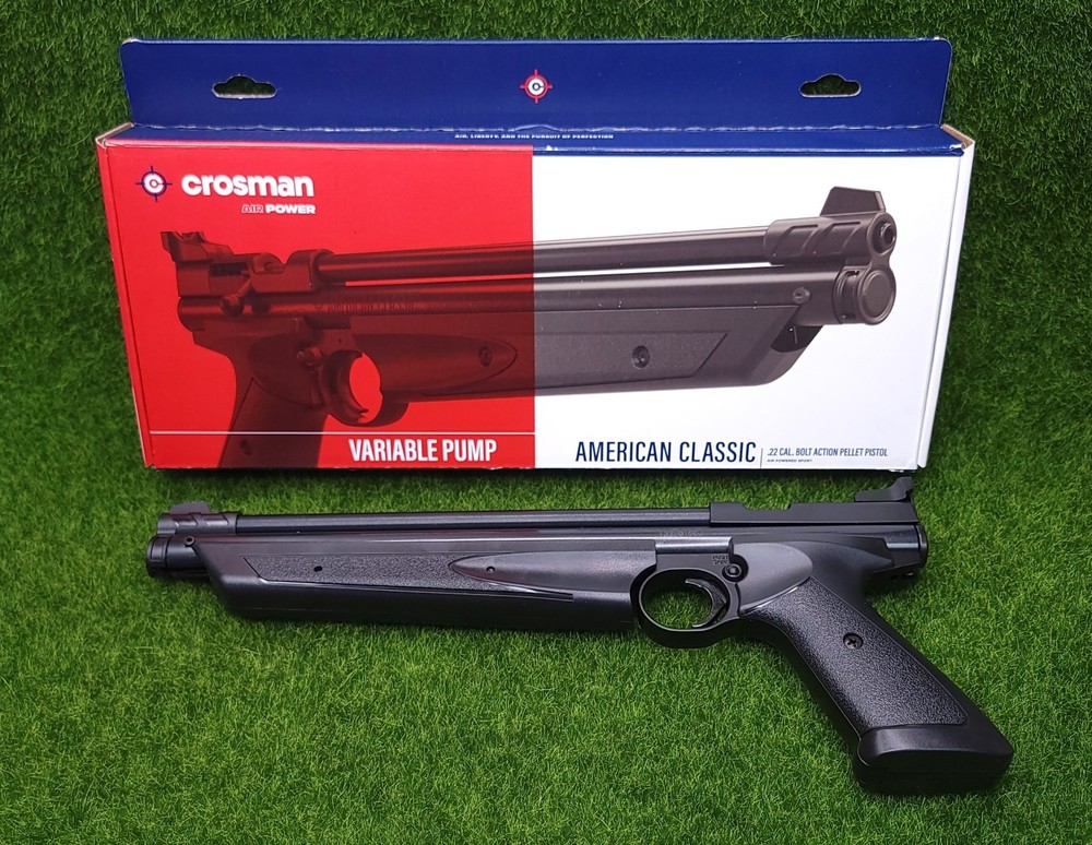 Crosman American Classic 1322 Variable-Pump Pellet Air Pistol .22cal – P1322