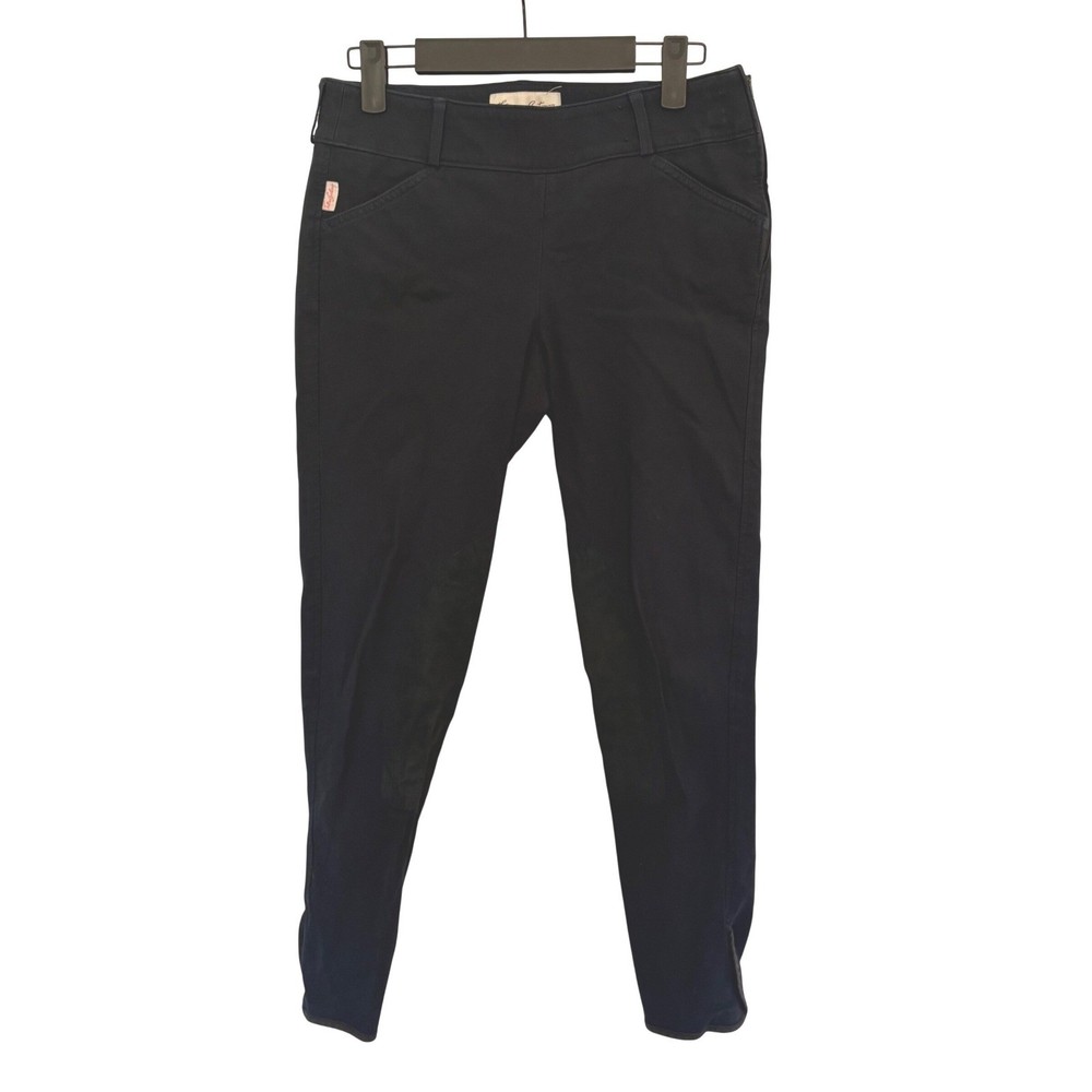 Tailored Sportsman Trophy Hunter Riding Pants 28 R 1968 Side Zip Black & Blue
