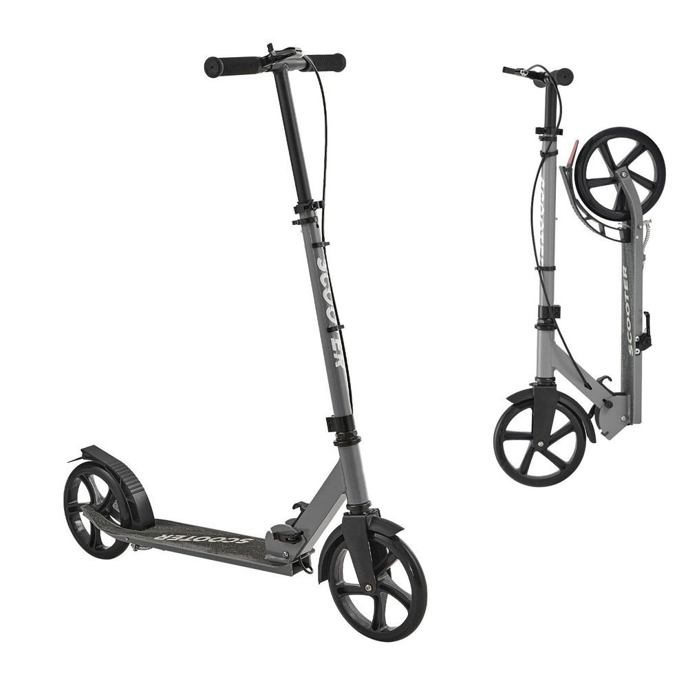 Kick Scooter for Kids, Teens & Adults, Adjustable Height, Foldable, 220 lbs