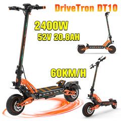 DriveTron DT10 2400W Dual Motor Electric Scooter 52V20.8AH Off Road 37mph NFC