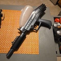 Brass Eagle Pump Action Paintball Gun Marker Grey Gray Blade Turbo CO2