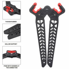 1X Kick Stand Archery Compound Bow Holder Target Hunting Range Protection 22cm