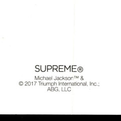 Supreme Michael Jackson Sticker SS17 (2017) – 100% Authentic