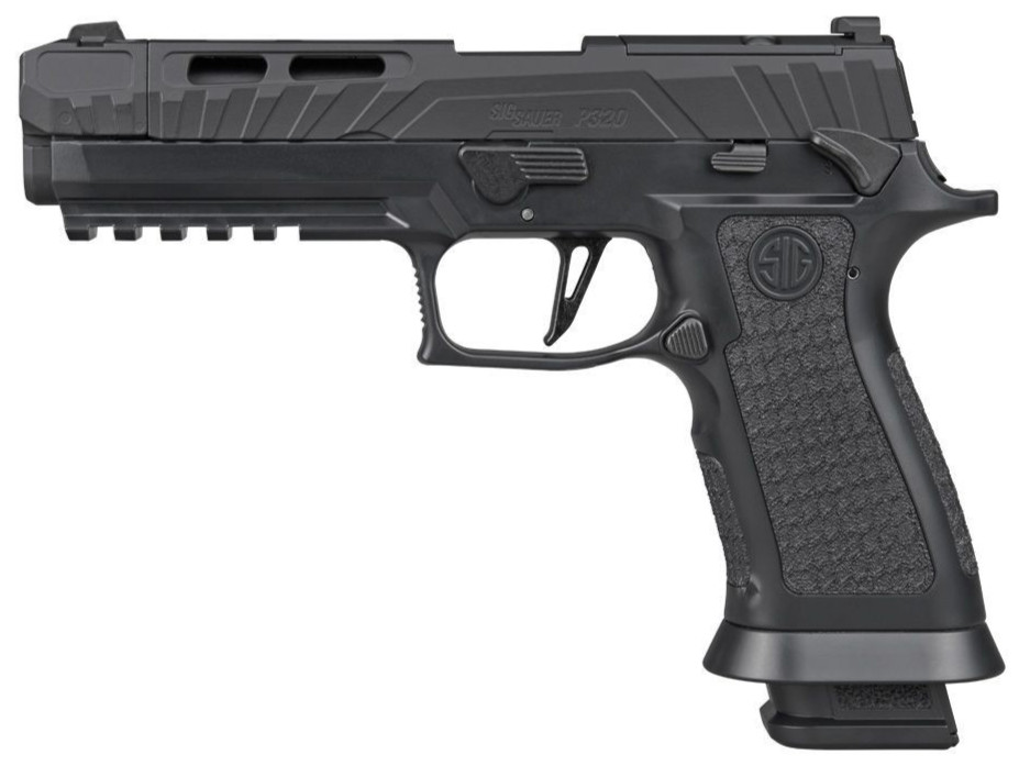Sig Sauer P320 Spectre COMP Blackout .177 Cal Semi-Auto Blowback CO2 Air Pistol