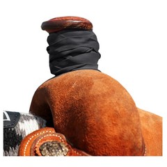 CE Classic Equine Horse Roper Dally Wrap Superior Rubber 20 Black 10 Per Pack