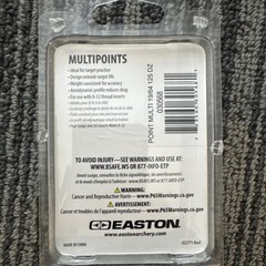 Easton Multipoints Practice Field Point 125grain (2) 12 Packs