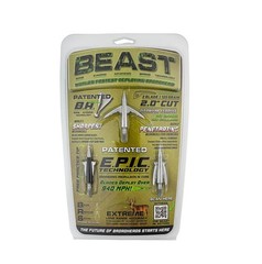 Bowmar Beast Titanium Mechanical Broadhead 125 gr. 2 in. 2 pk.