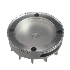 Silver Electric Start Billet Flywheel For Honda GX 200/160 196cc Clone Tillotson