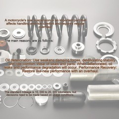 Motorcycle coil spring compressor