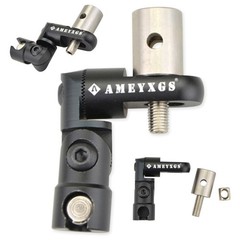 Archery Single Side V Bar Bow Balance Rod Stabilizer Quick Disconnect Mount DIY