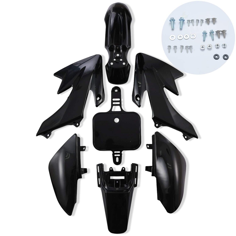 CLEO Plastic Fender Fairing Body Work Kit Set，Plastic Body Fender Kit 7 piece…