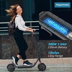Adult Foldable 250W Electric Scooter 15Mph Max Speed 22KM Long Range E-Scooter