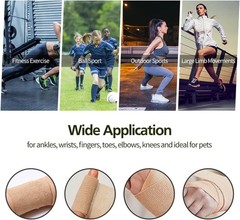 6pcs 2in Self Adhesive Bandage Wraps, Vet Wraps, 12 Colors to Choose, 5 Yard …