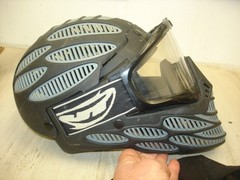 JT flex 8 paintball full cover mask used SEE FULL DESCRIPTION