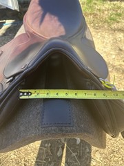 Thornhill Germania Spring Jump Eventing Saddle 19 in Brown