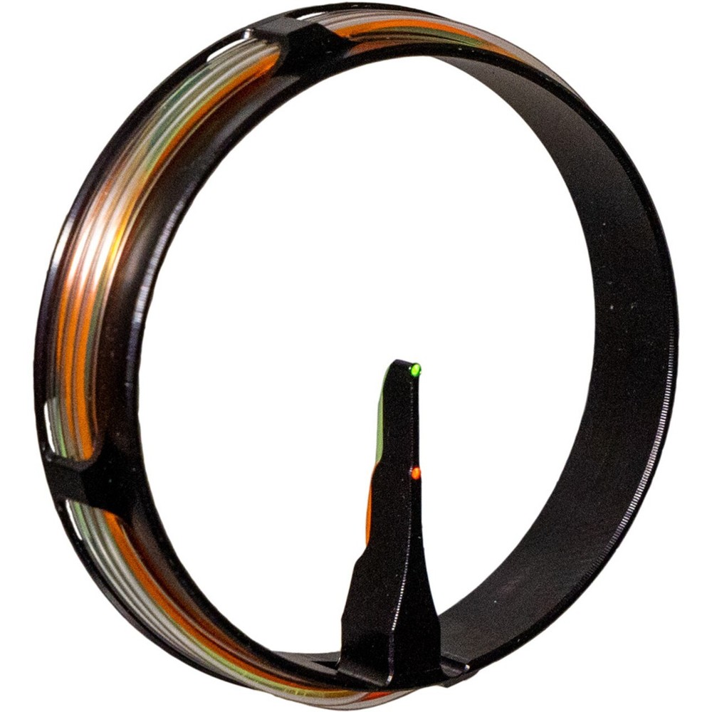 AVX-41 Ranger Fiber Optic Double Ring Pin .010 Fiber Green Red