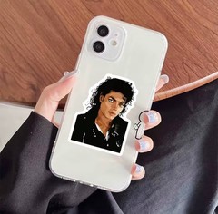 50 Piece Mix Lot 2” Michael Jackson Moonwalk Stickers Water Bottles, *(Style 2)